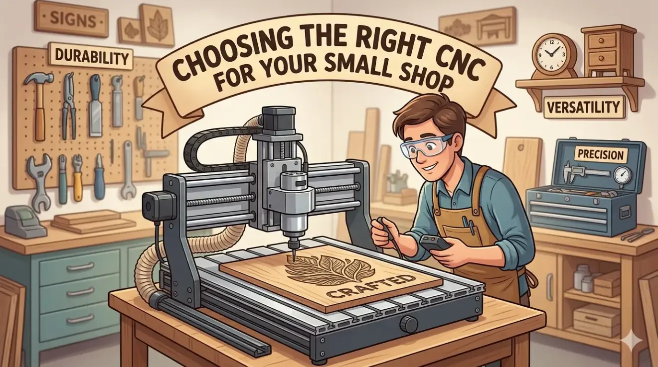 Best CNC Router for a Small Shop What Matters Most
