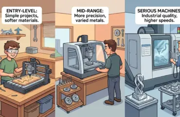 Budget CNC Mill Price Tiers What Changes Between Entry-Level and Serious Machines