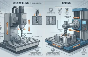 CNC Drilling Machine vs. Boring Machine