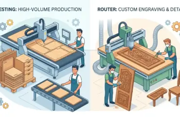 CNC Nesting Machine vs. CNC Router