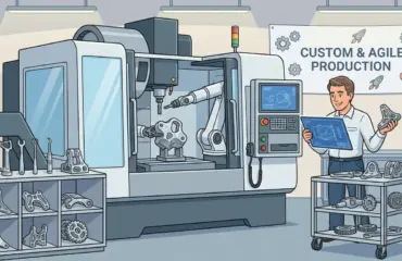 Custom Machining for Low-Volume and High-Mix Production