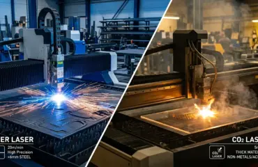 Fiber Laser Cutter vs CO2 Laser Cutter for Metal Fabrication