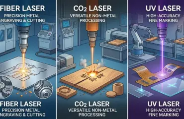 Fiber Laser vs CO2 Laser vs UV Laser