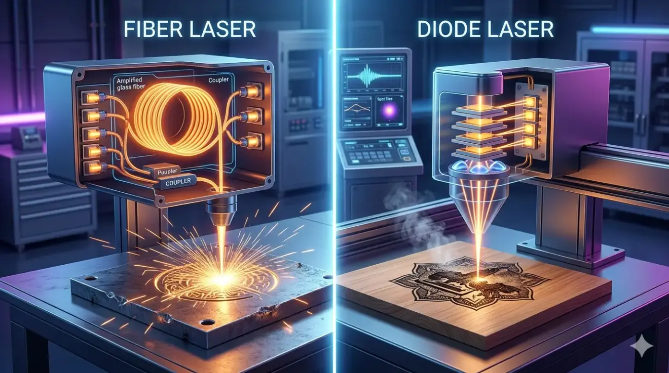 Fiber Laser vs Diode Laser