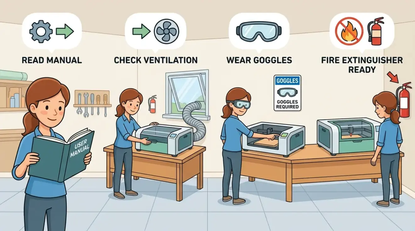 Home Laser Cutter Safety Guide for New Users
