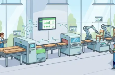 How To Build A Smarter Woodworking Production Line With Connected Machines