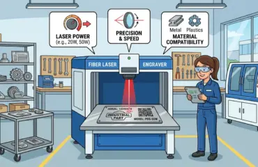 How To Choose a Fiber Laser Engraving Machine for Industrial Marking Applications