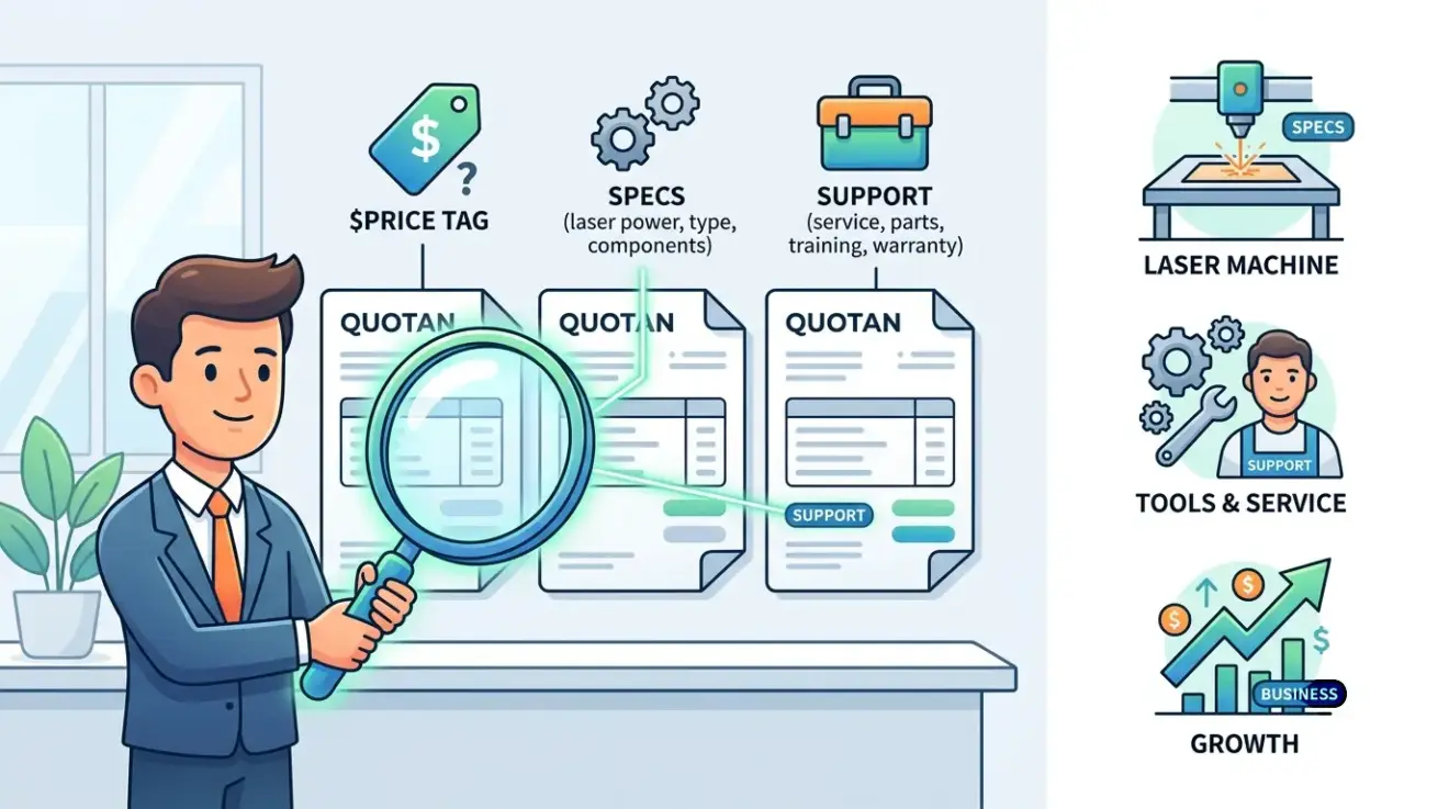 How To Compare Laser Machine Quotes Without Missing Critical Details