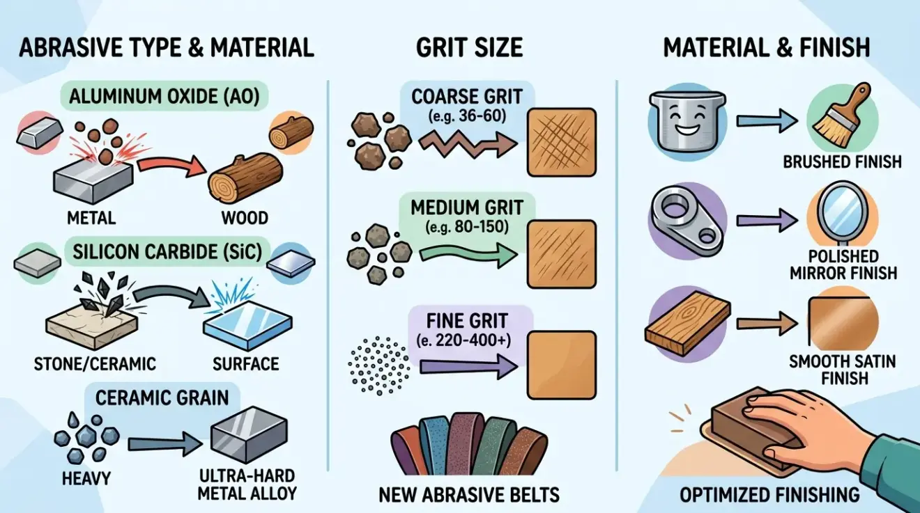 How To Match Abrasive Belts To Material And Finish Requirements