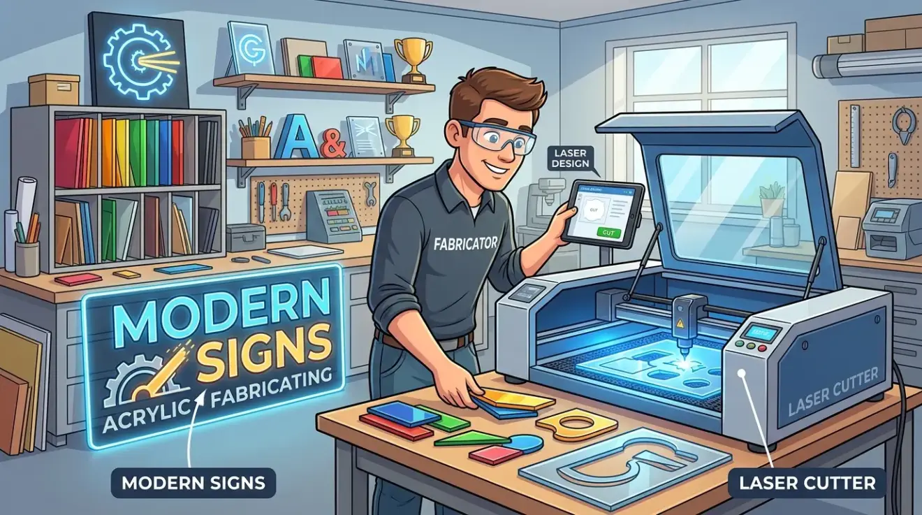 How to Choose an Acrylic Laser Cutter for Fabricators and Sign Makers