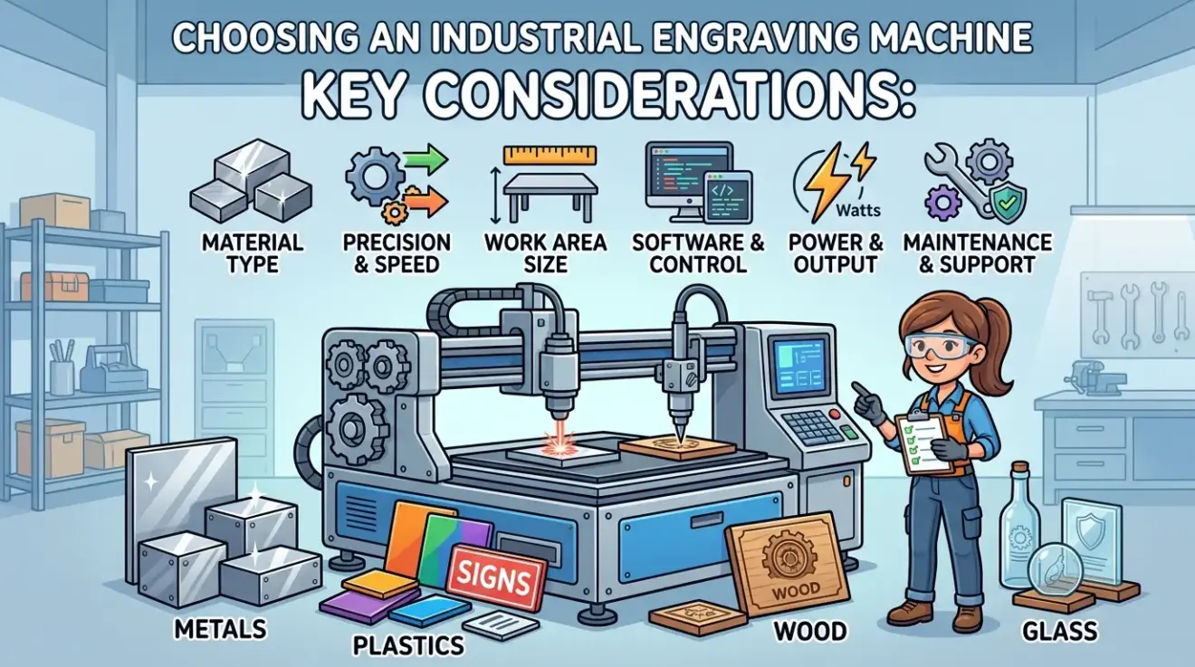 How to Choose an Engraving Machine for Industrial Applications