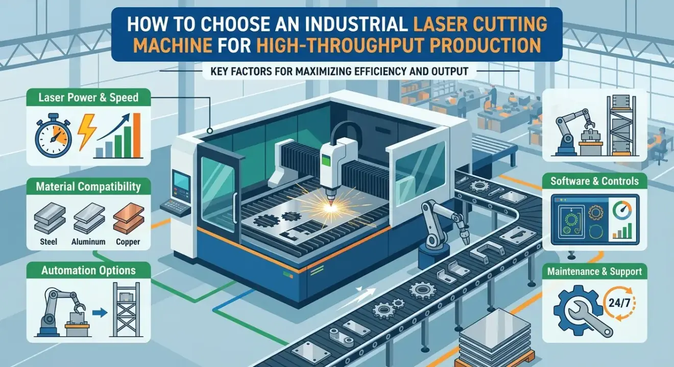 How to Choose an Industrial Laser Cutting Machine for High-Throughput Production