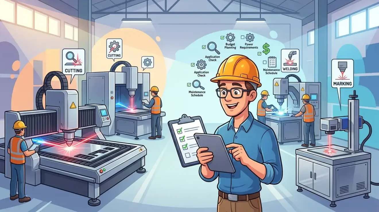 Industrial Laser Machinery Checklist for First-Time Buyers