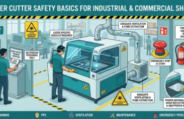 Laser Cutter Safety Basics for Industrial and Commercial Shops