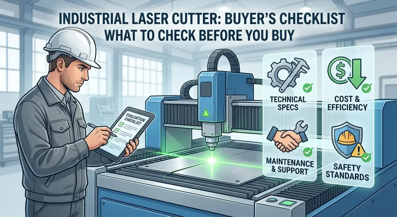 Laser Cutter for Sale What Industrial Buyers Should Check Before They Buy