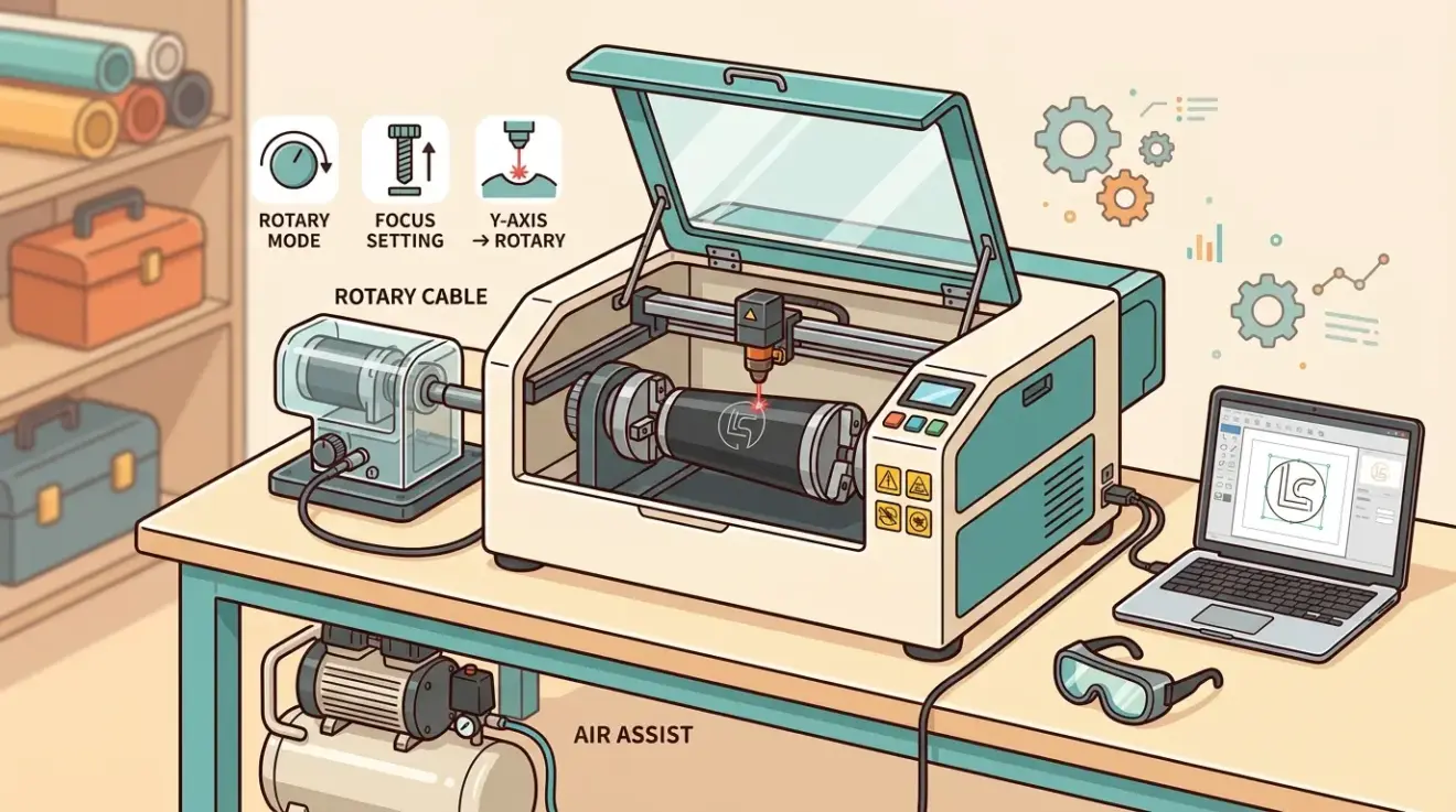 Laser Engraver for Tumblers