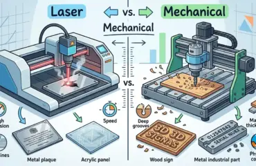 Laser Etcher vs Mechanical Engraving Machine