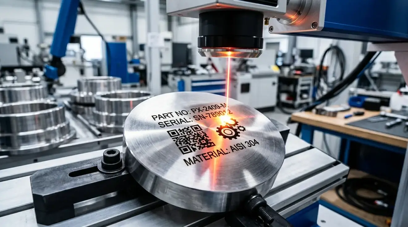 Laser Marking for Metal Parts