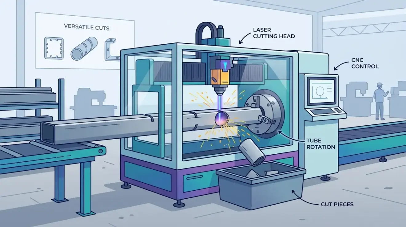 Laser Pipe Cutting Machine