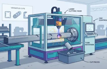 Laser Pipe Cutting Machine