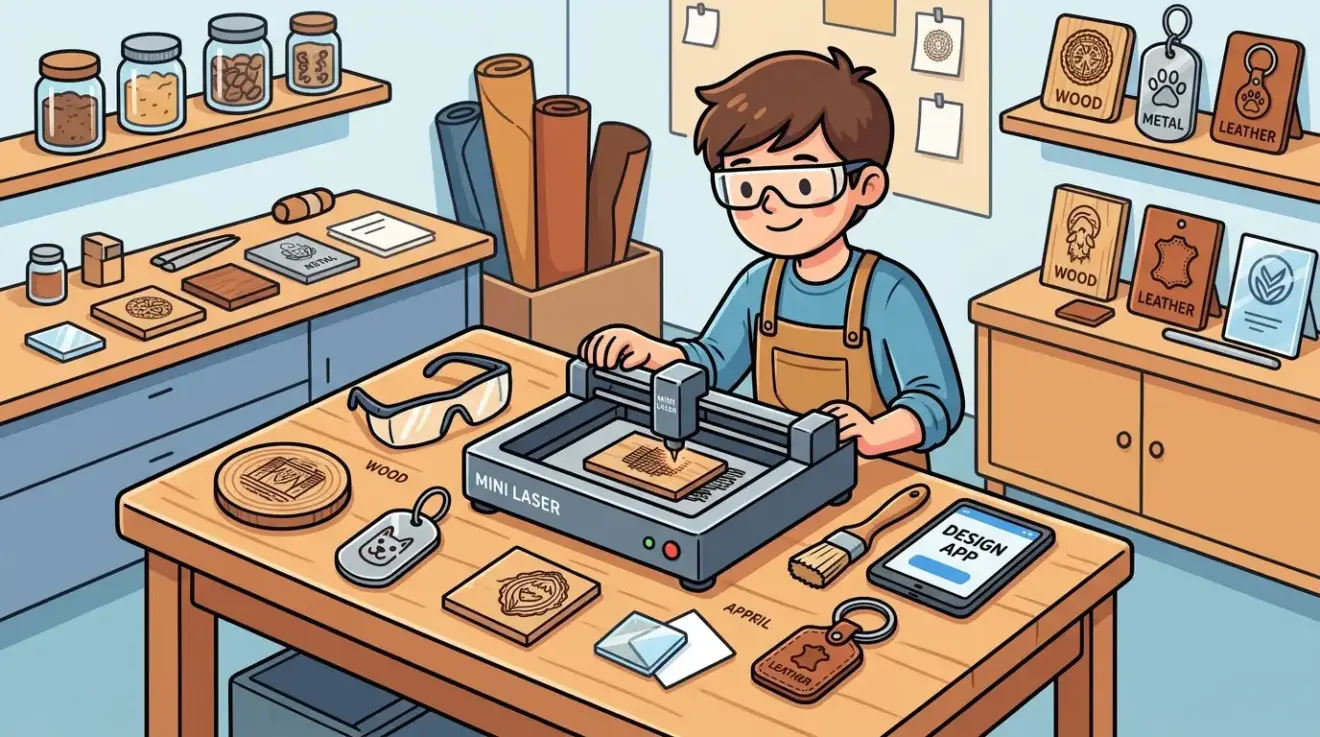 Mini Laser Engraving Machines for Personalized Products