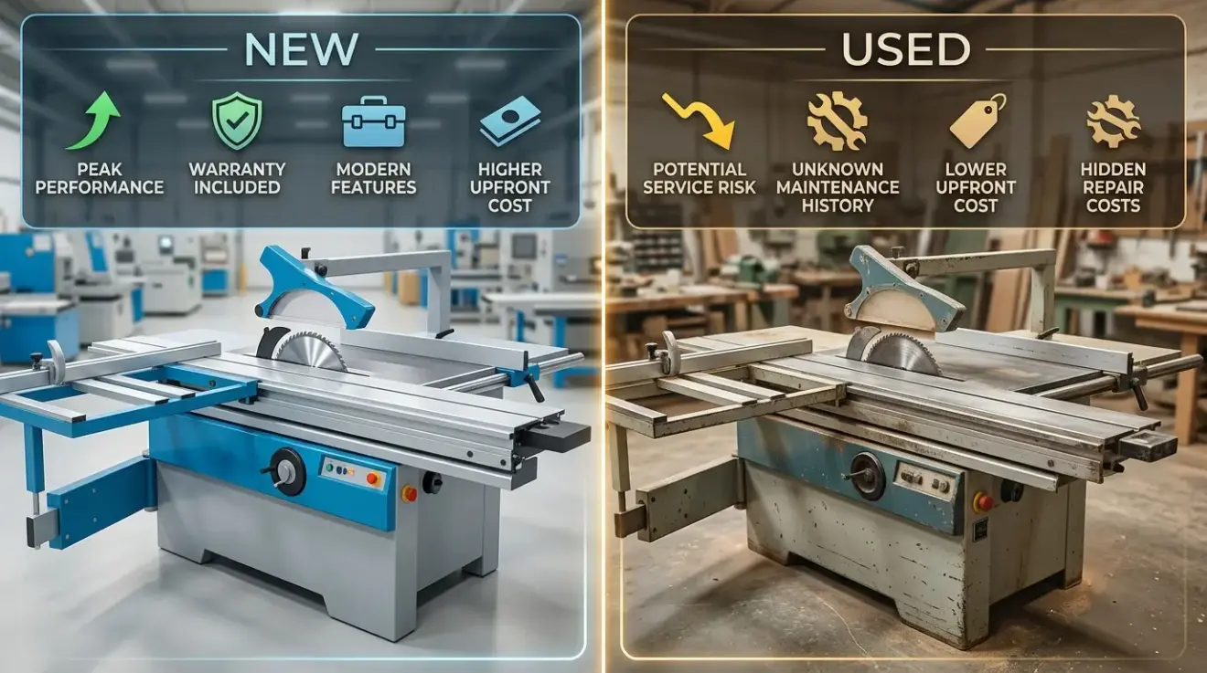 New vs. Used Sliding Table Saw