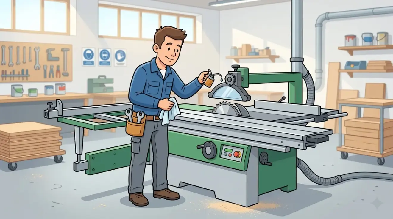 Panel Saw Machine Maintenance Checklist for Long-Term Cutting Precision