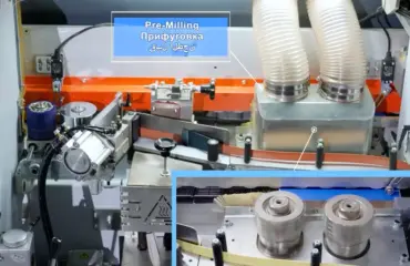 Pre-Milling Edgebander