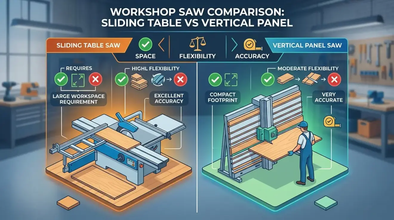 Sliding Table Saw vs Vertical Panel Saw