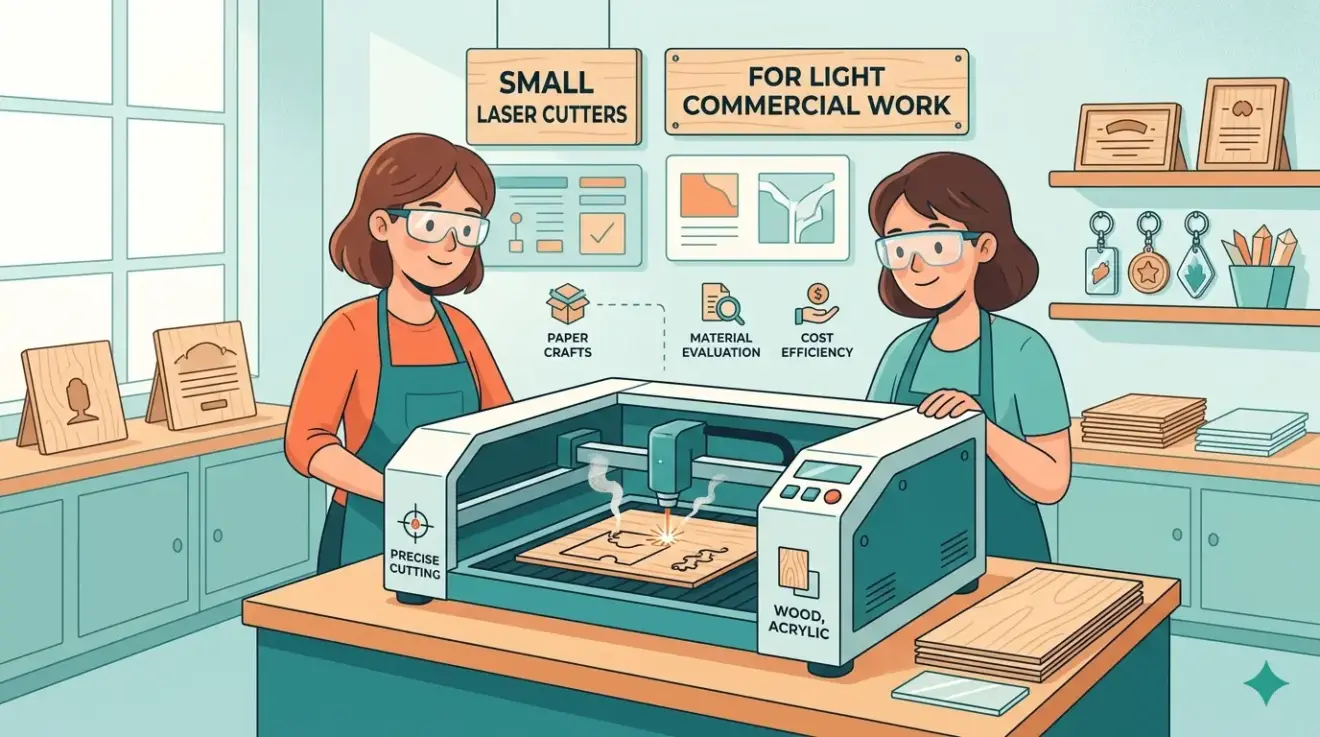 Small Laser Cutters for Light Commercial Work