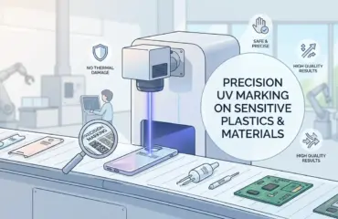 UV Laser Marking Machine for Fine Plastics and Sensitive Materials