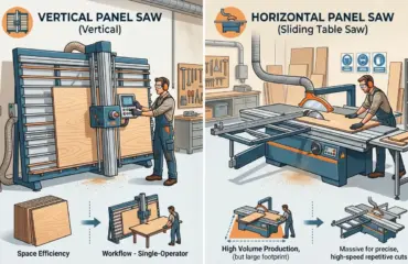 Vertical Panel Saw vs Horizontal Panel Saw