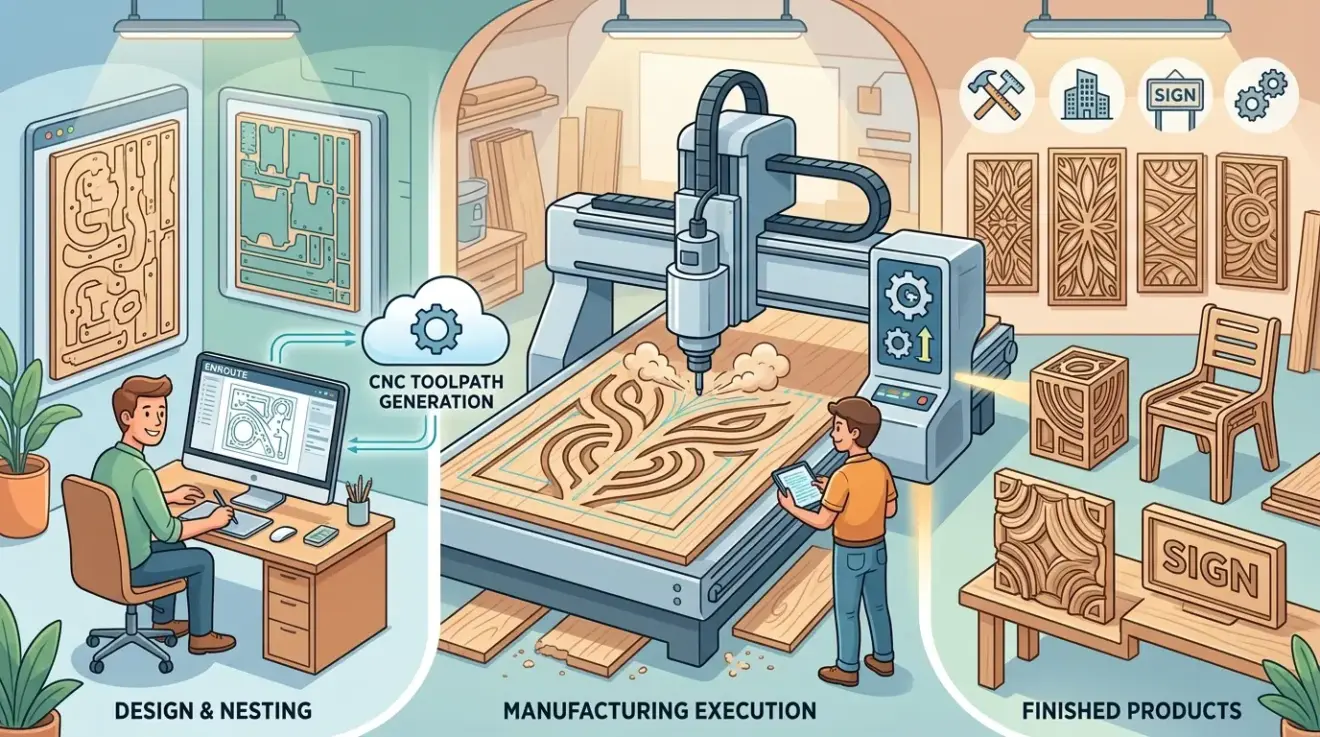 What Is EnRoute CNC Software Used For