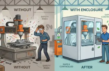 What Is a CNC Machine Enclosure and Do You Need One