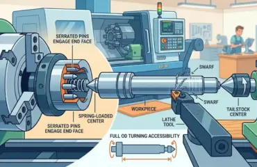 What Is a Face Driver for a CNC Lathe