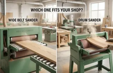 Wide Belt Sander vs. Drum Sander