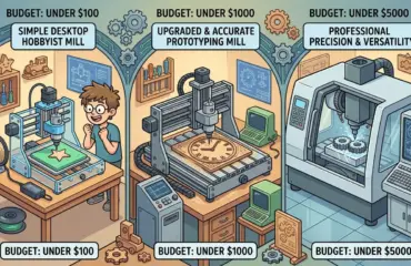 CNC Mills Under $100, Under $1000, and Under $5000 What Is Realistic at Each Budget