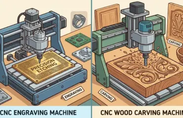 CNC Wood Carving Machine vs CNC Engraving Machine