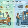 Small CNC Mill vs Industrial CNC Mill