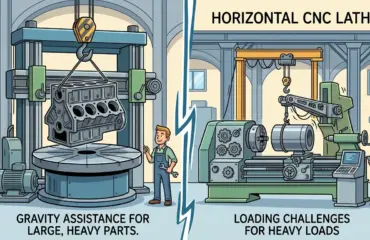 Vertical Lathe vs Horizontal CNC Lathe